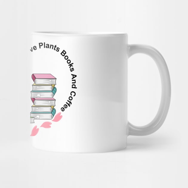 Coffee Books And Plant by Designoholic